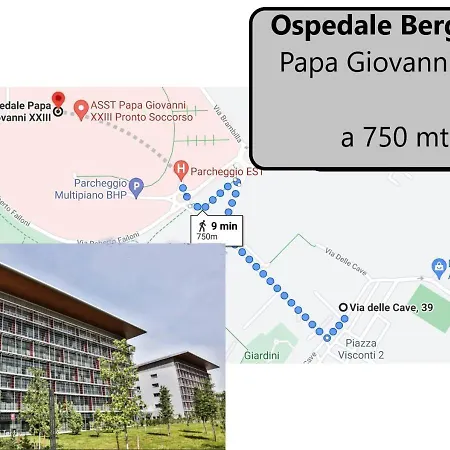 Daire Appartemento Stella Bergamo